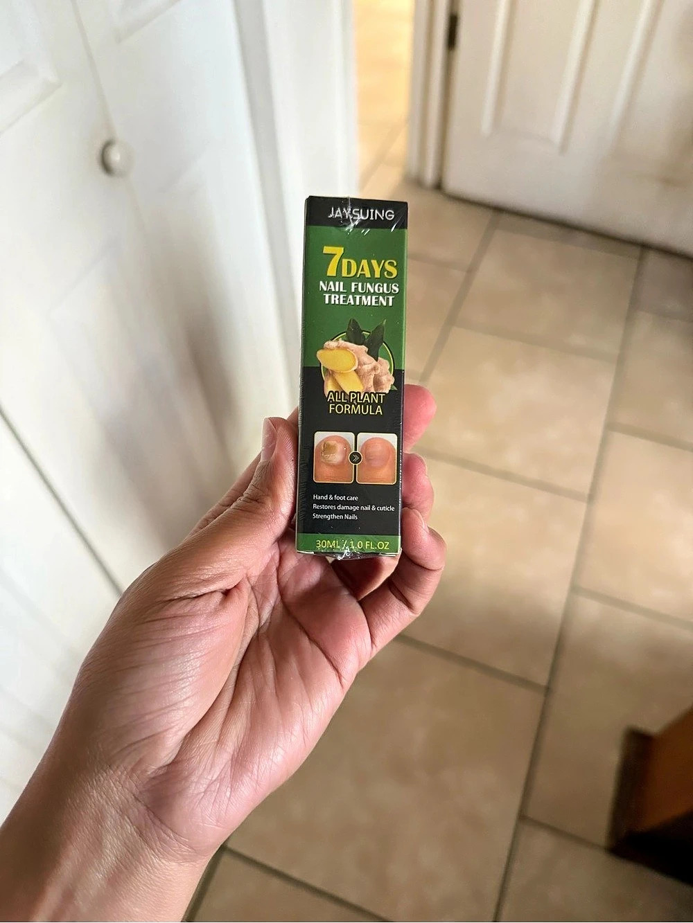 Jaysuing 7 Days Nail Fungus Treatment Green